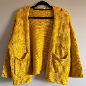 Nasty Gal Bulky Knit Retro Cardigan